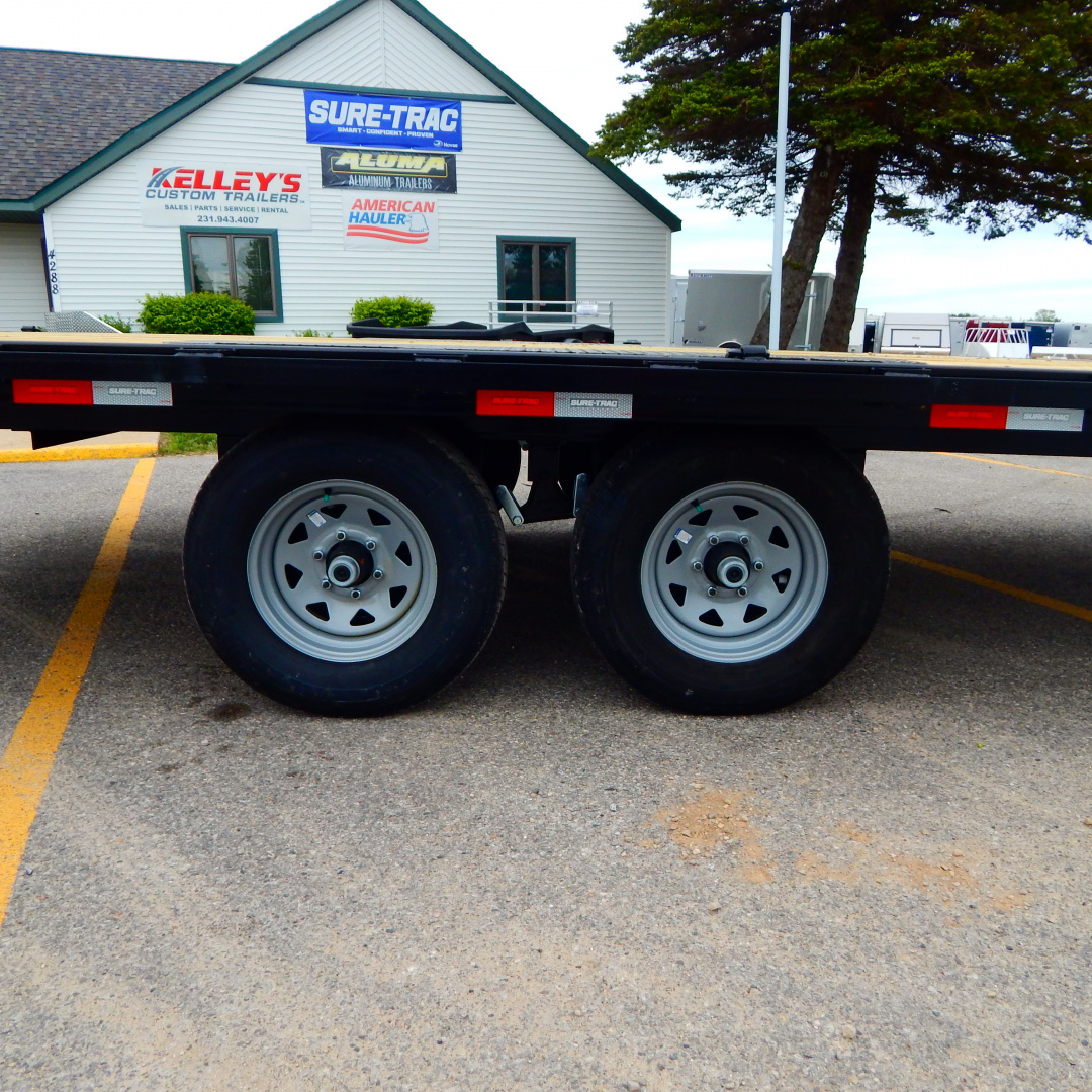 New 2025 Sure-Trac 8.5x16 10k Deckover Trailer