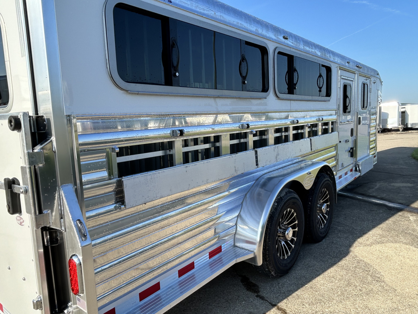 New 2026 4-Star Trailers Show Stock 8 Pen Stock Trailer