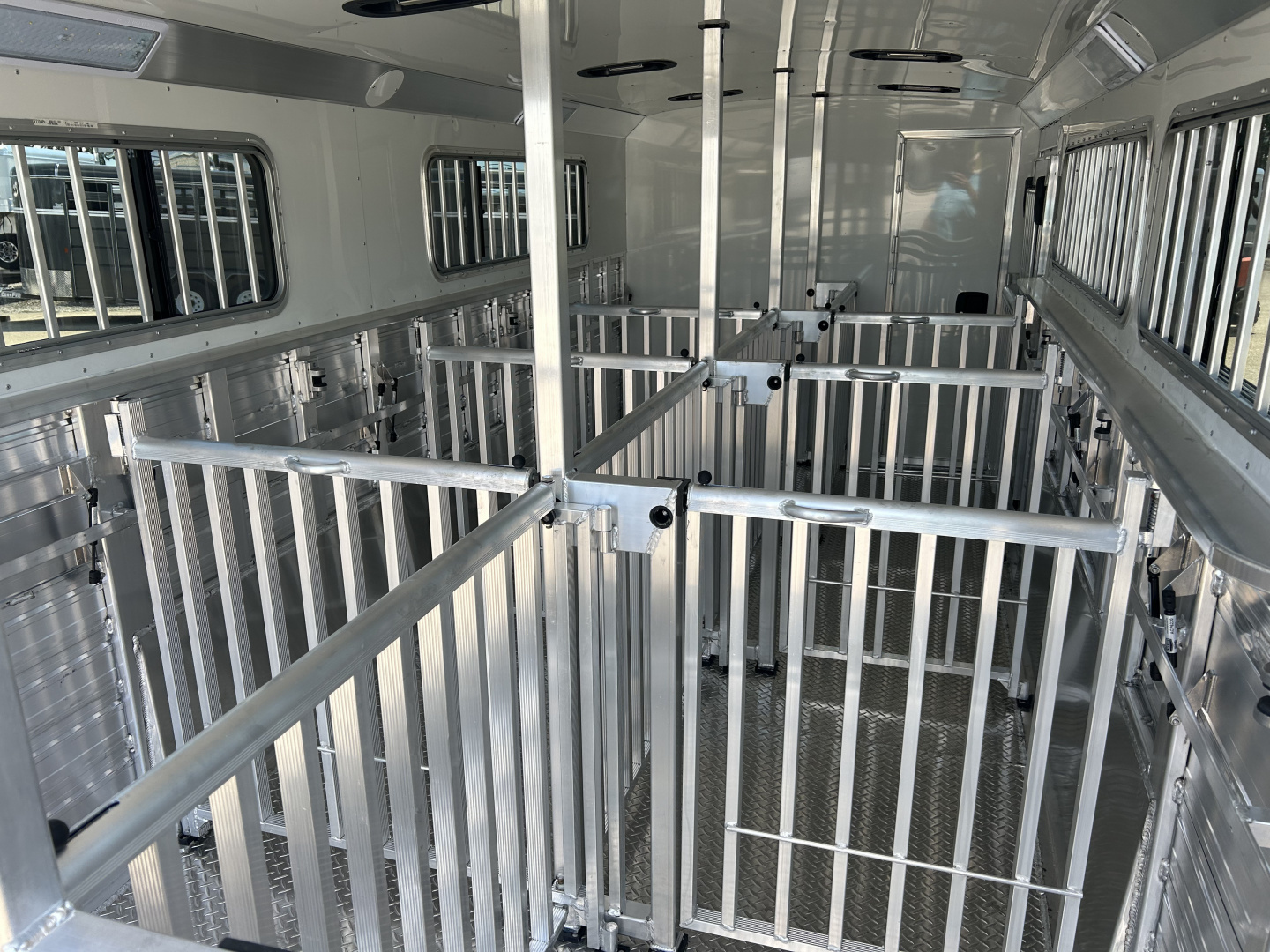 New 2026 4-Star Trailers Show Stock 8 Pen Stock Trailer