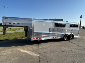New 2026 4-Star Trailers Show Stock 8 Pen Stock Trailer