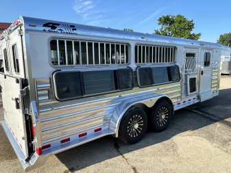 New 2026 4-Star Trailers Show Stock 8 Pen Stock Trailer