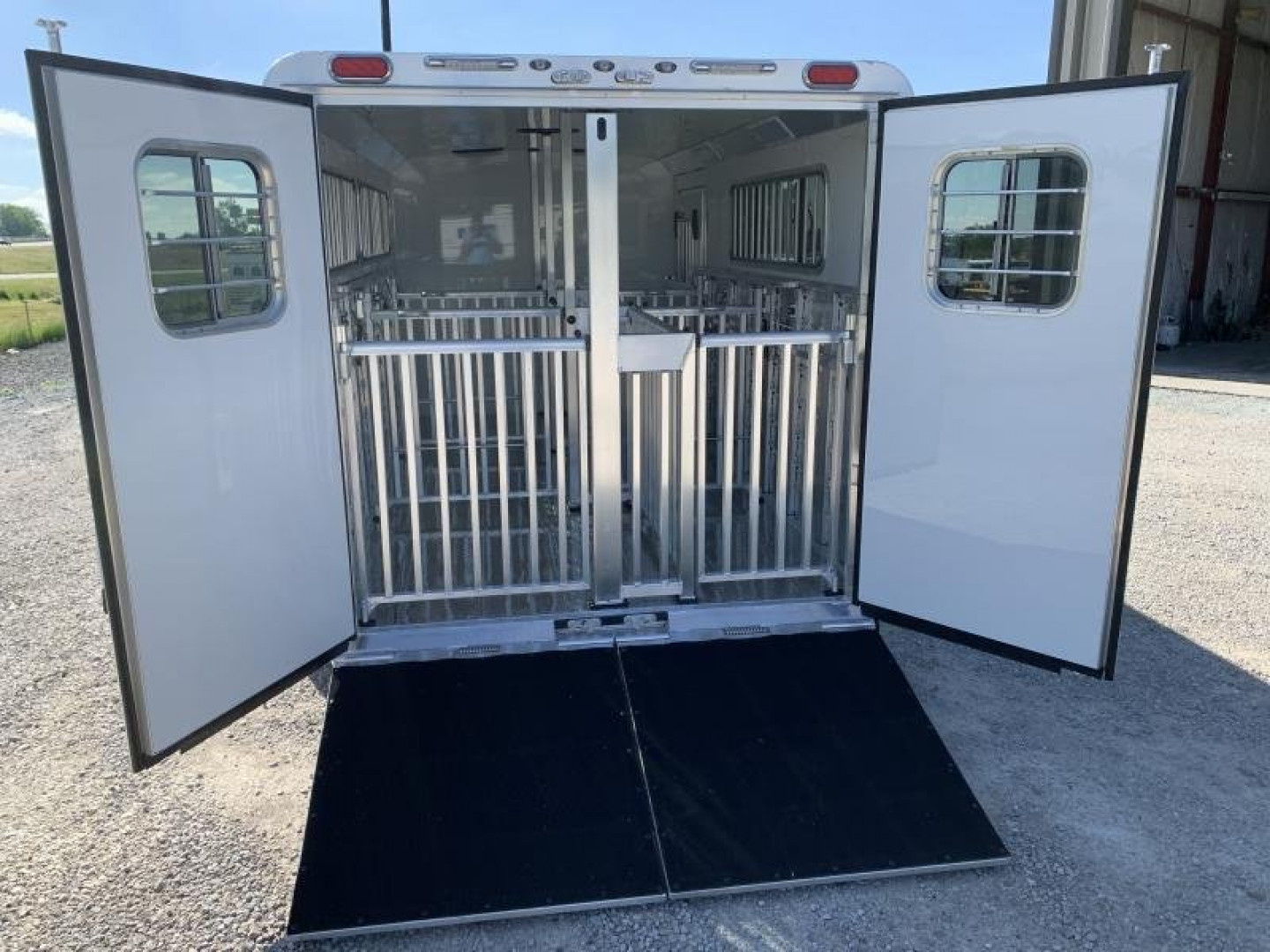 New 2026 4-Star Trailers 6 Pen Show Stock Trailer