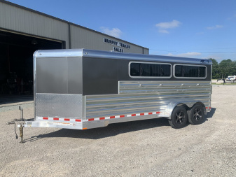 New 2026 4-Star Trailers 6 Pen Show Stock Trailer