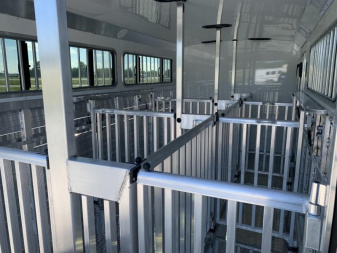 New 2026 4-Star Trailers 6 Pen Show Stock Trailer