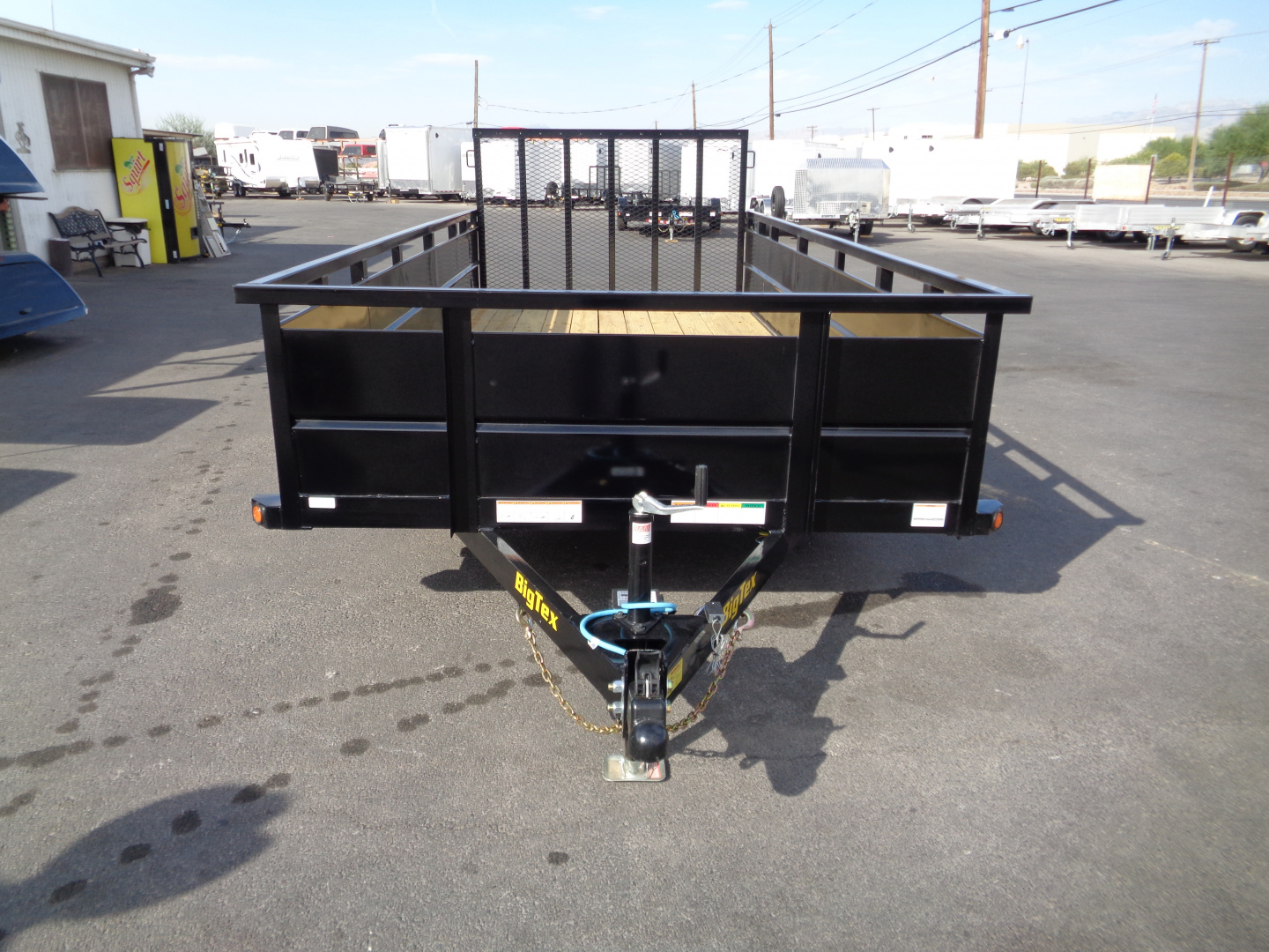 New 2026 Big Tex Trailers * 70TV-16 * 16Ft Tandem Axle Landscape Trailer w/ Ramp Gate