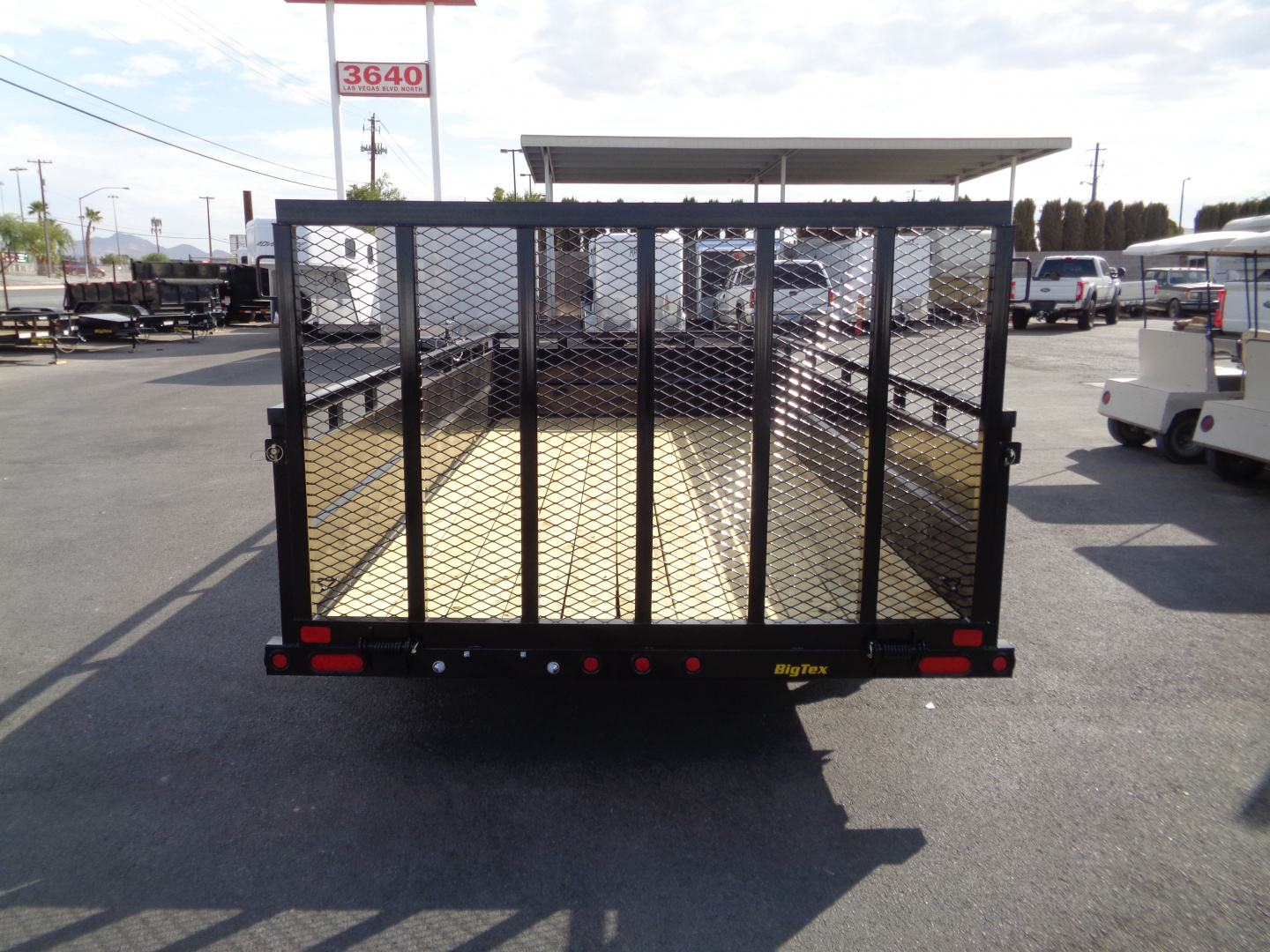 New 2026 Big Tex Trailers * 70TV-16 * 16Ft Tandem Axle Landscape Trailer w/ Ramp Gate