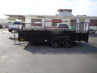 New 2026 Big Tex Trailers * 70TV-16 * 16Ft Tandem Axle Landscape Trailer w/ Ramp Gate