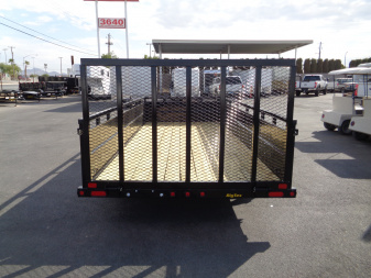 New 2026 Big Tex Trailers * 70TV-16 * 16Ft Tandem Axle Landscape Trailer w/ Ramp Gate
