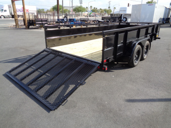 New 2026 Big Tex Trailers * 70TV-16 * 16Ft Tandem Axle Landscape Trailer w/ Ramp Gate