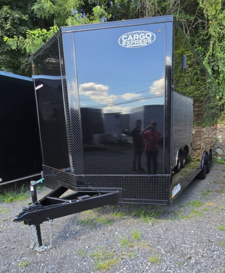 New 2026 Cargo Express 8.5X20 Cargo / Enclosed Trailer BLACKOUT