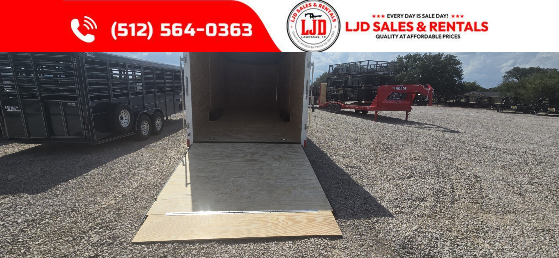 New 2025 Stallion - 8'5" X 24' X 7'2" - Cargo Trailer - 7K Axles