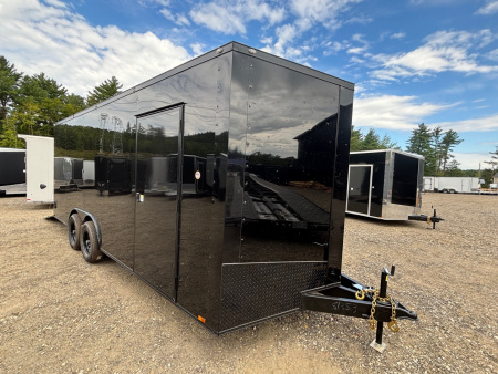 New 2025 SPARTAN 8.5X20+ 2ft V nose/ 7' Int Height/Blackout Package/ Polycore- 9990GVW