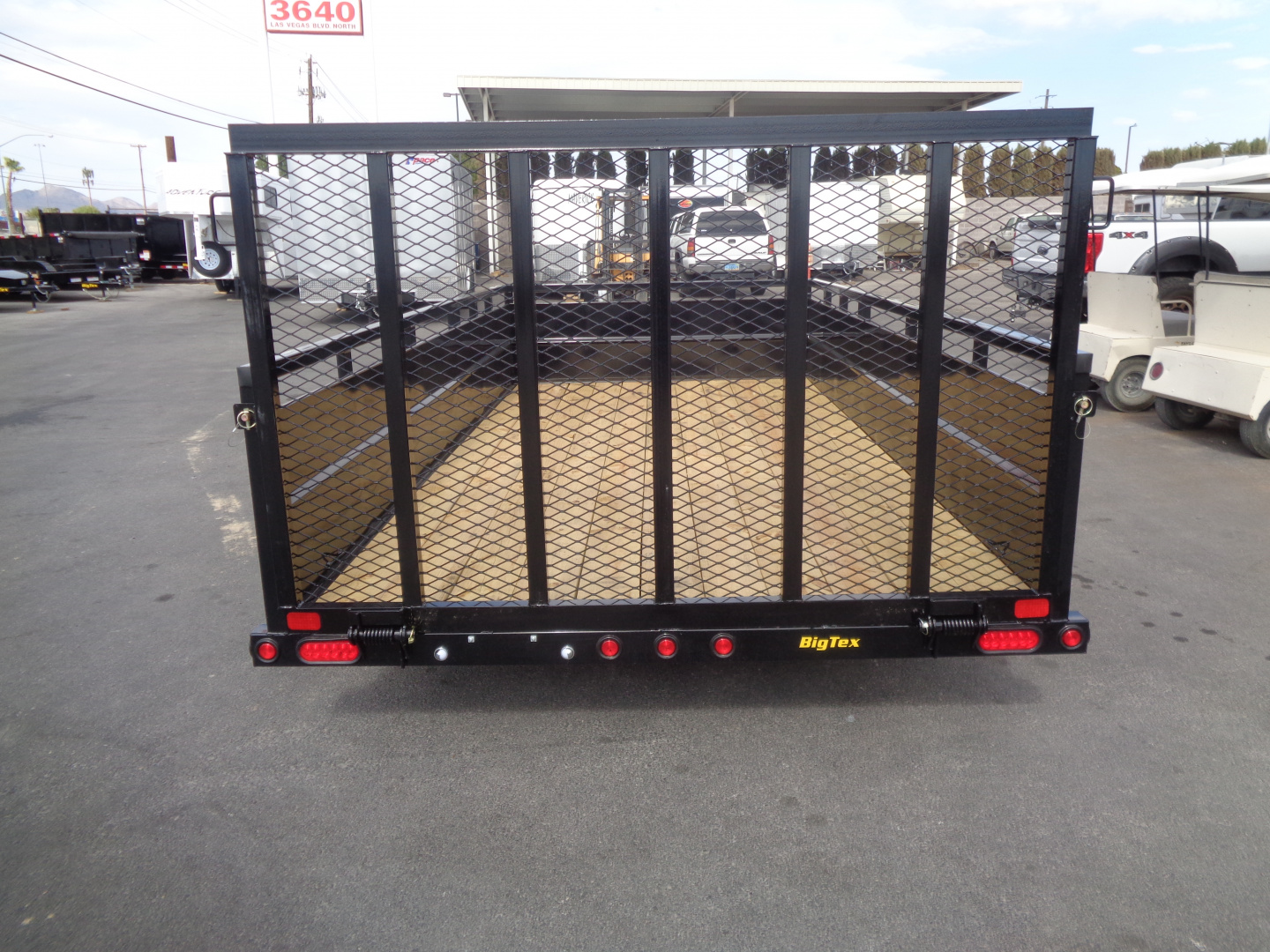 New 2026 Big Tex Trailers * 70TV-14 * 14Ft Tandem Axle Landscape Trailer w/ Ramp Gate