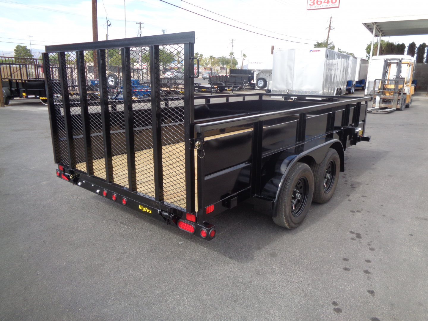 New 2026 Big Tex Trailers * 70TV-14 * 14Ft Tandem Axle Landscape Trailer w/ Ramp Gate