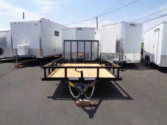 New 2026 Big Tex Trailers * 35SA-12 * 12Ft Single Axle Utility Trailer w/ Ramp Gate