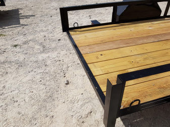 New 2025 MEB 5x8 Angle Iron Tilt Bed Trailer