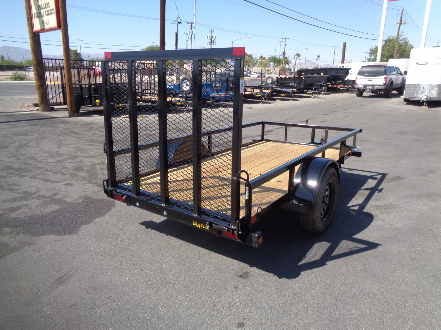 New 2026 Big Tex Trailers * 30SA-10 * 10Ft Single Axle Utility Trailer w/ Ramp Gate