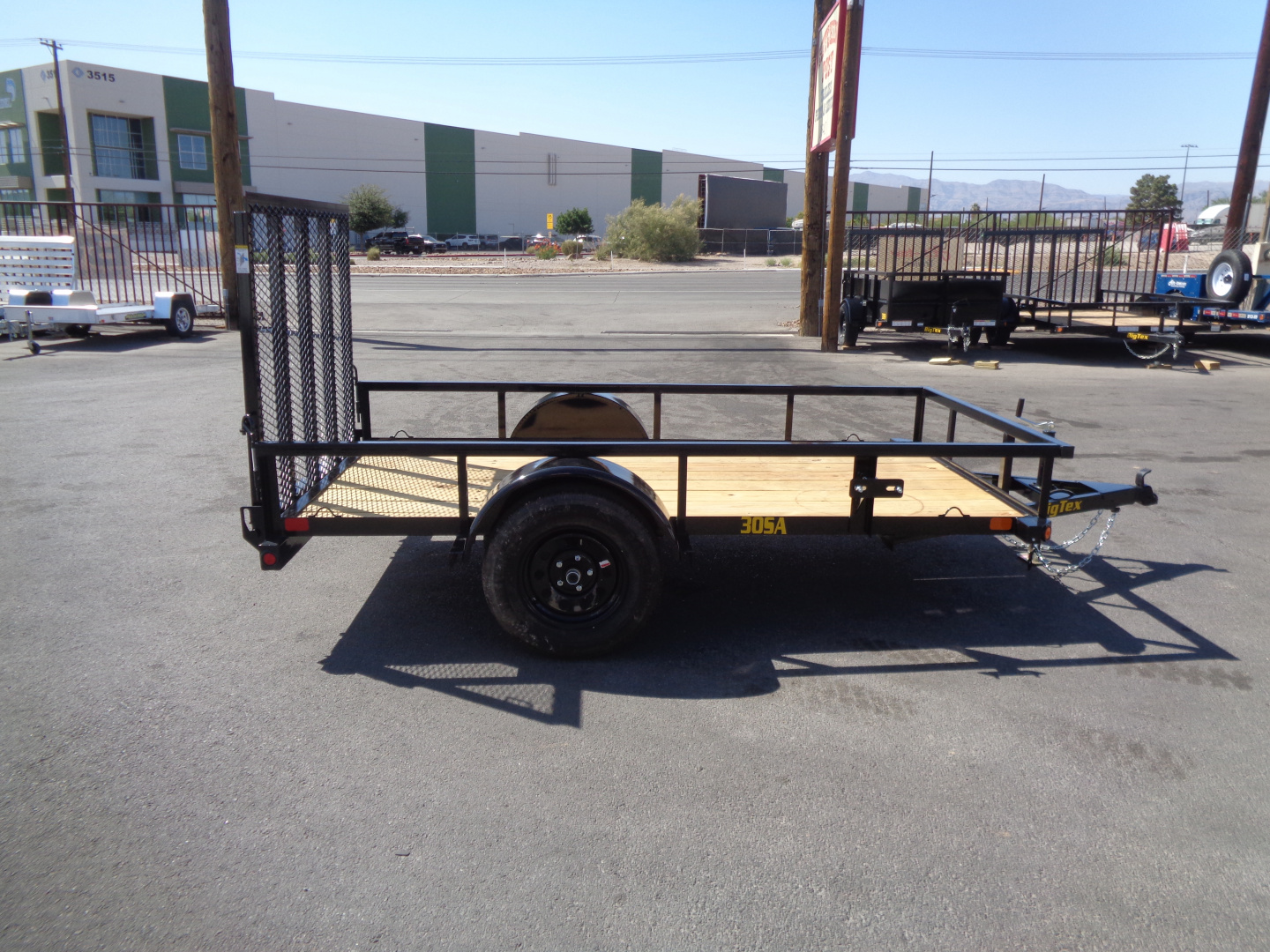 New 2026 Big Tex Trailers * 30SA-10 * 10Ft Single Axle Utility Trailer w/ Ramp Gate