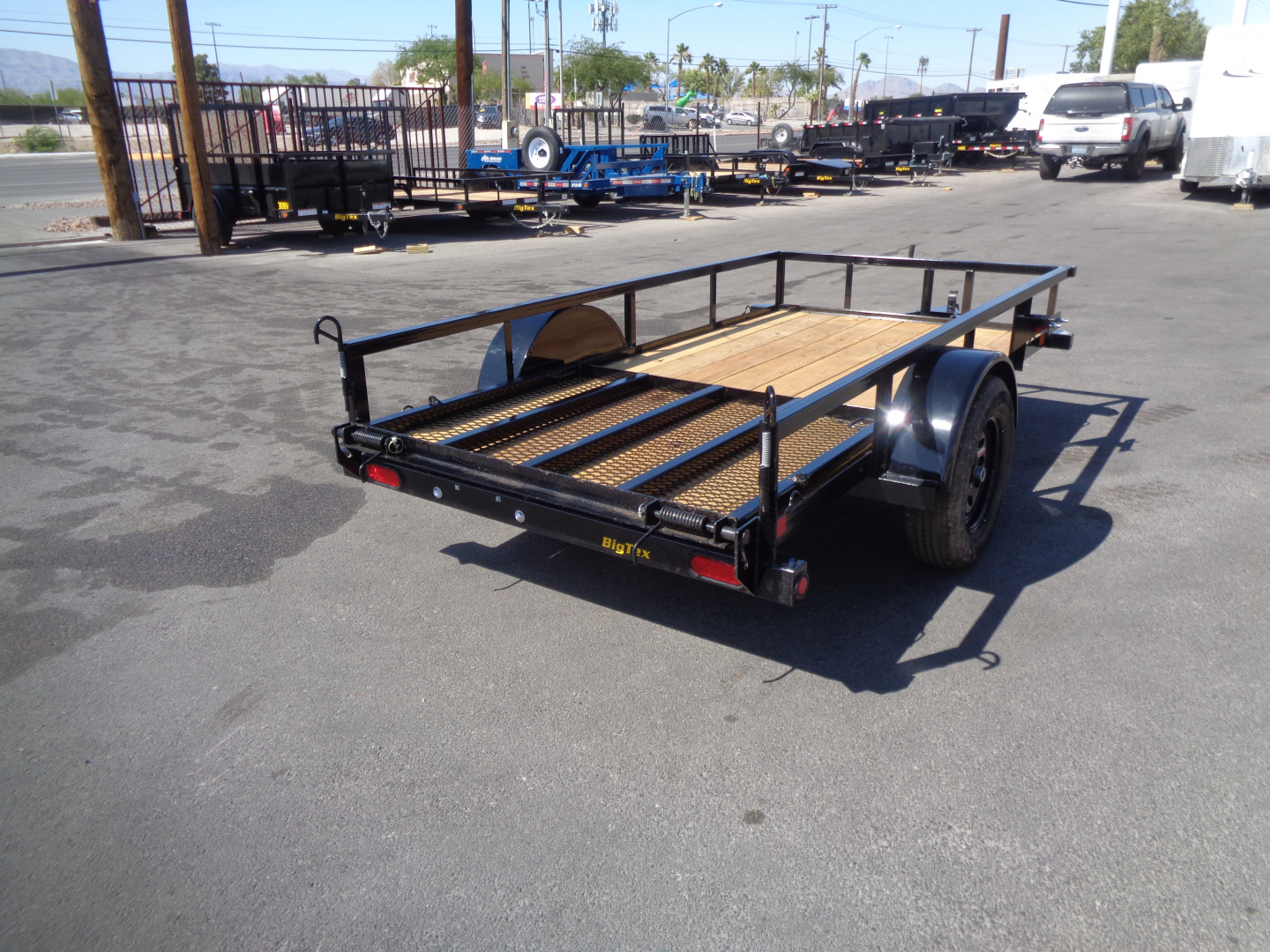 New 2026 Big Tex Trailers * 30SA-10 * 10Ft Single Axle Utility Trailer w/ Ramp Gate