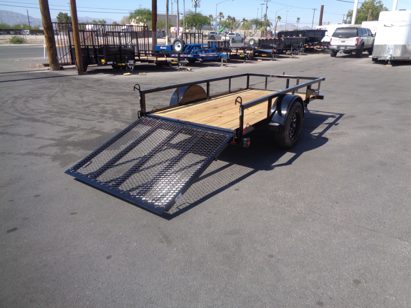 New 2026 Big Tex Trailers * 30SA-10 * 10Ft Single Axle Utility Trailer w/ Ramp Gate