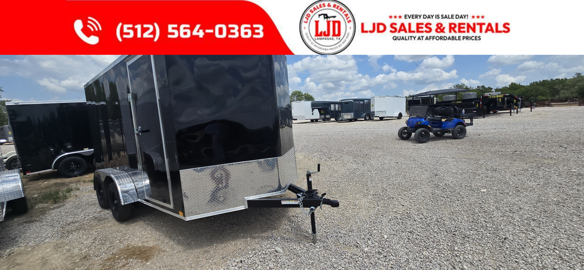 New 2025 Stallion - 7' X 14' X 7' - Cargo Trailer