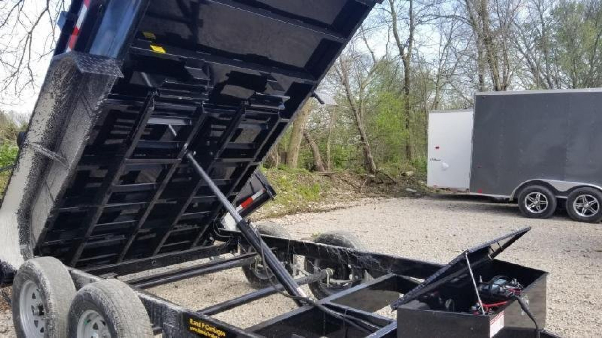 New 2026 Sure-Trac 6x10 Single Ram Low Pro Dump Trailer