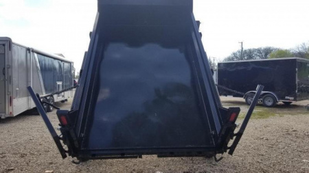 New 2026 Sure-Trac 6x10 Single Ram Low Pro Dump Trailer