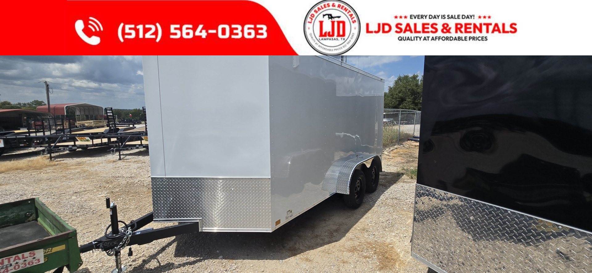 New 2025 Stallion - 7' X 14' X 6'6" - Cargo Trailer