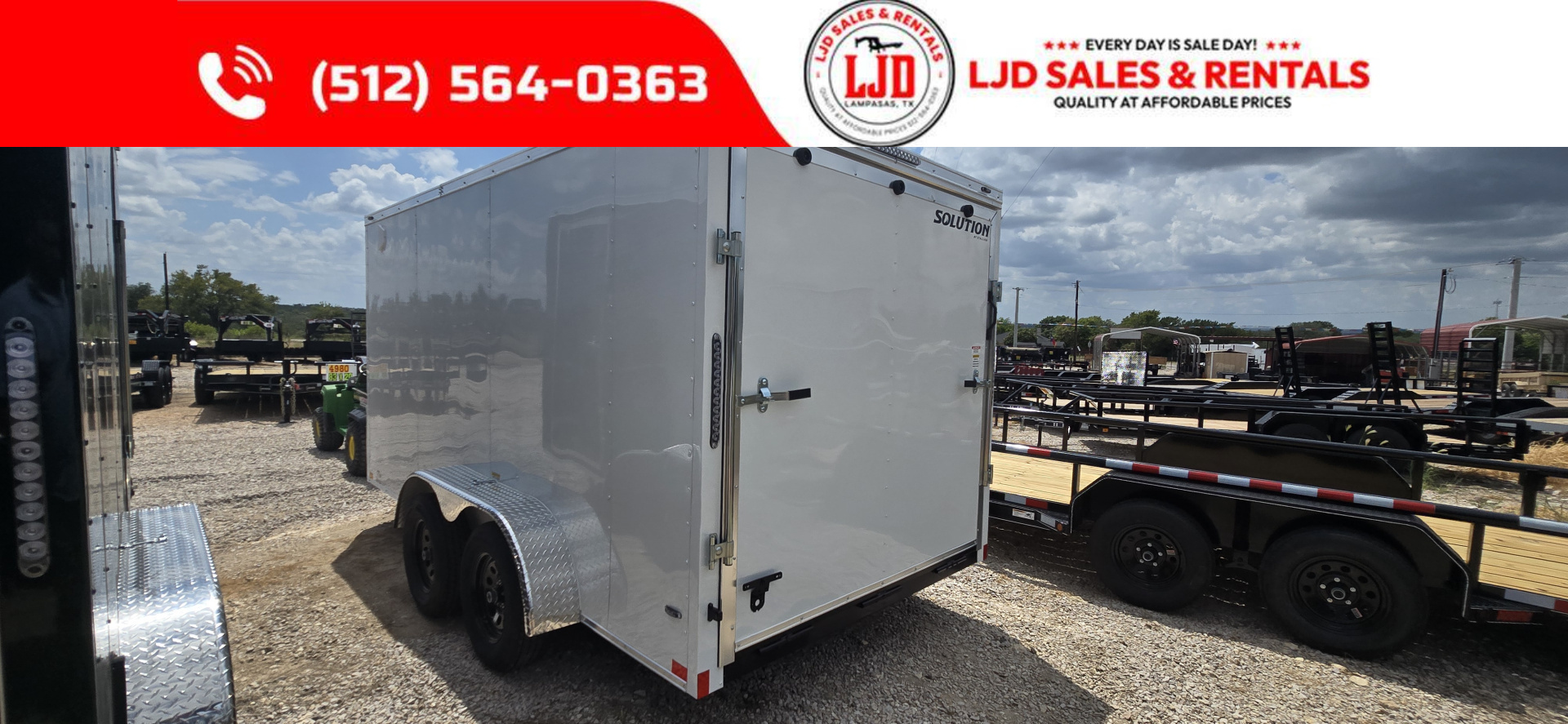 New 2025 Stallion - 7' X 14' X 6'6" - Cargo Trailer