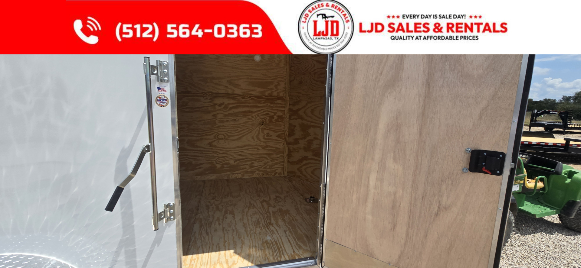 New 2025 Stallion - 7' X 14' X 6'6" - Cargo Trailer