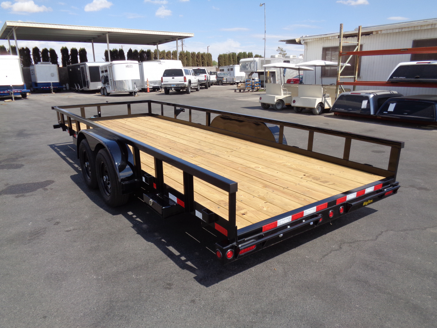 New 2026 Big Tex Trailers * 10PI-20 * 20Ft Tandem Axle 10K Utility Trailer w/ Slide-In-Ramps