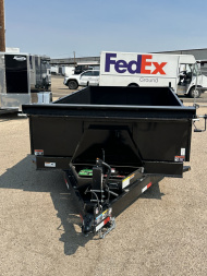 New 2025 H&H Trailers 7X14 14k Dump Trailer Scissor Lift