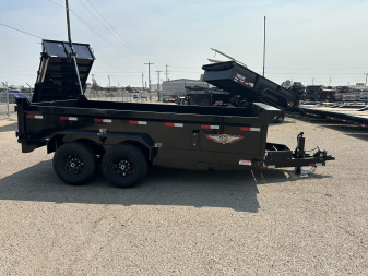 New 2025 H&H Trailers 7x14 14K Dump Trailer