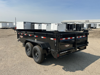 New 2025 H&H Trailers 7x14 14K Dump Trailer