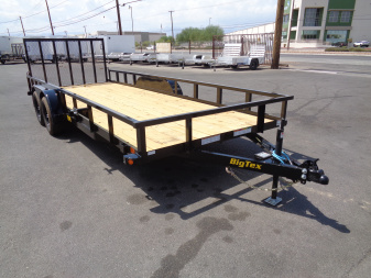New 2026 Big Tex Trailers * 70PI-20 * 20Ft Tandem Axle Utility Trailer w/ Ramp Gate