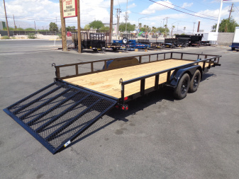 New 2026 Big Tex Trailers * 70PI-20 * 20Ft Tandem Axle Utility Trailer w/ Ramp Gate