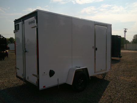 New 2026 Compass 6x12 3k Cargo / Enclosed Trailer