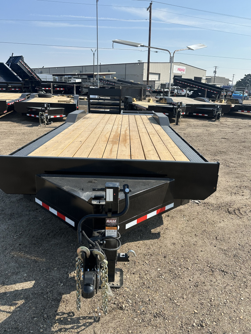 New 2025 Midsota 8.5X24 17.6K (16-8) Equipment Trailer w/ Full Ramps Mega