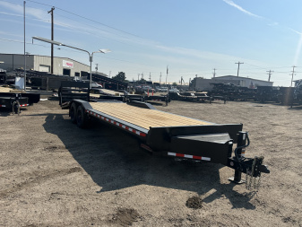 New 2025 Midsota 8.5X24 17.6K (16-8) Equipment Trailer w/ Full Ramps Mega