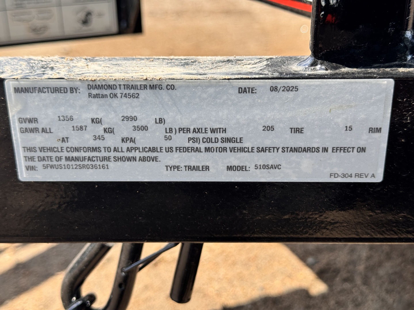 New 2025 Diamond T 5-10-2H Solid Side RampGate Utility 3K GVWR