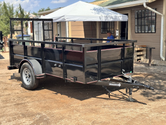 New 2025 Diamond T 5-10-2H Solid Side RampGate Utility 3K GVWR