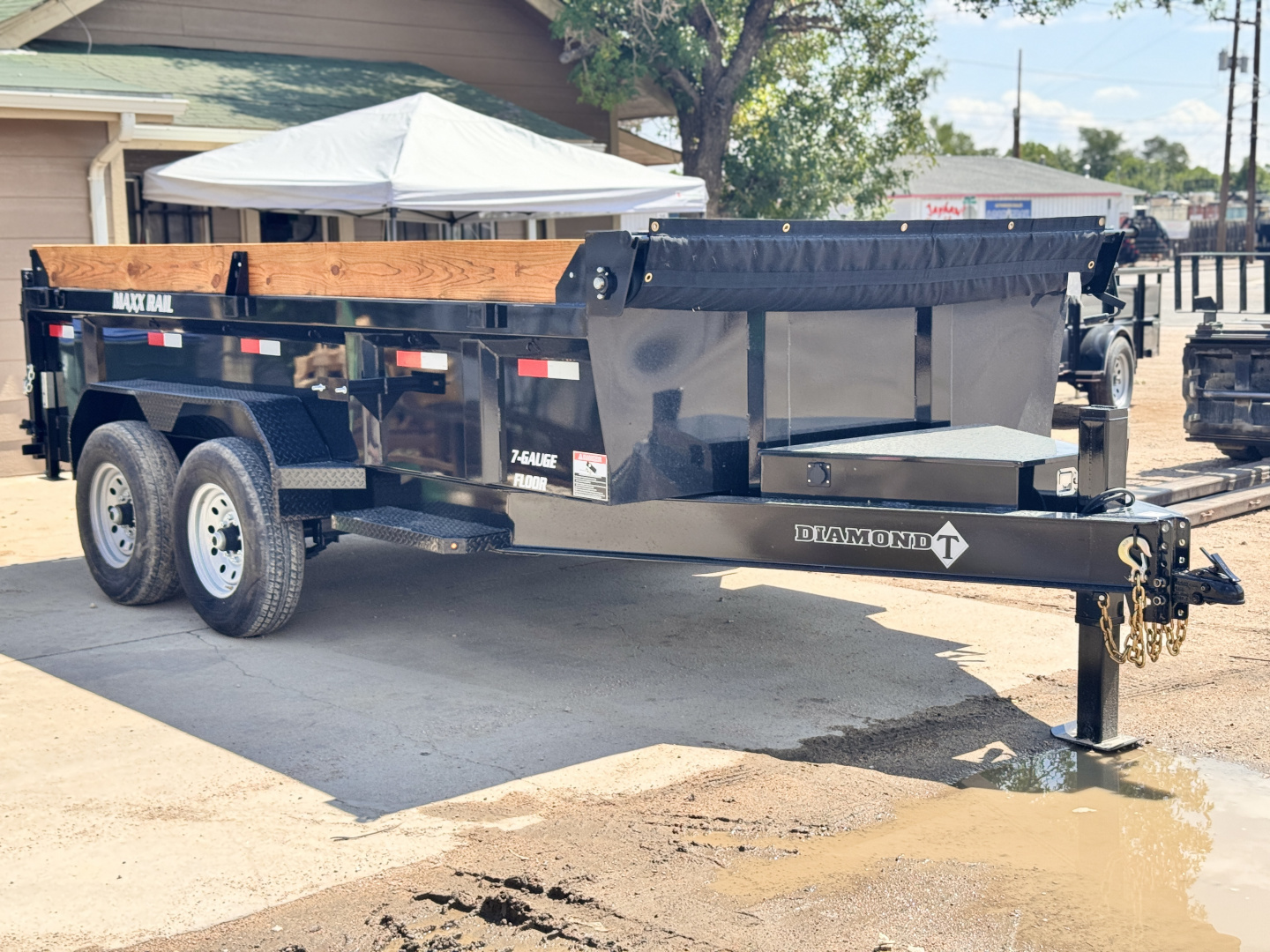 New 2025 Diamond T 7-14 Dump 7K Axles