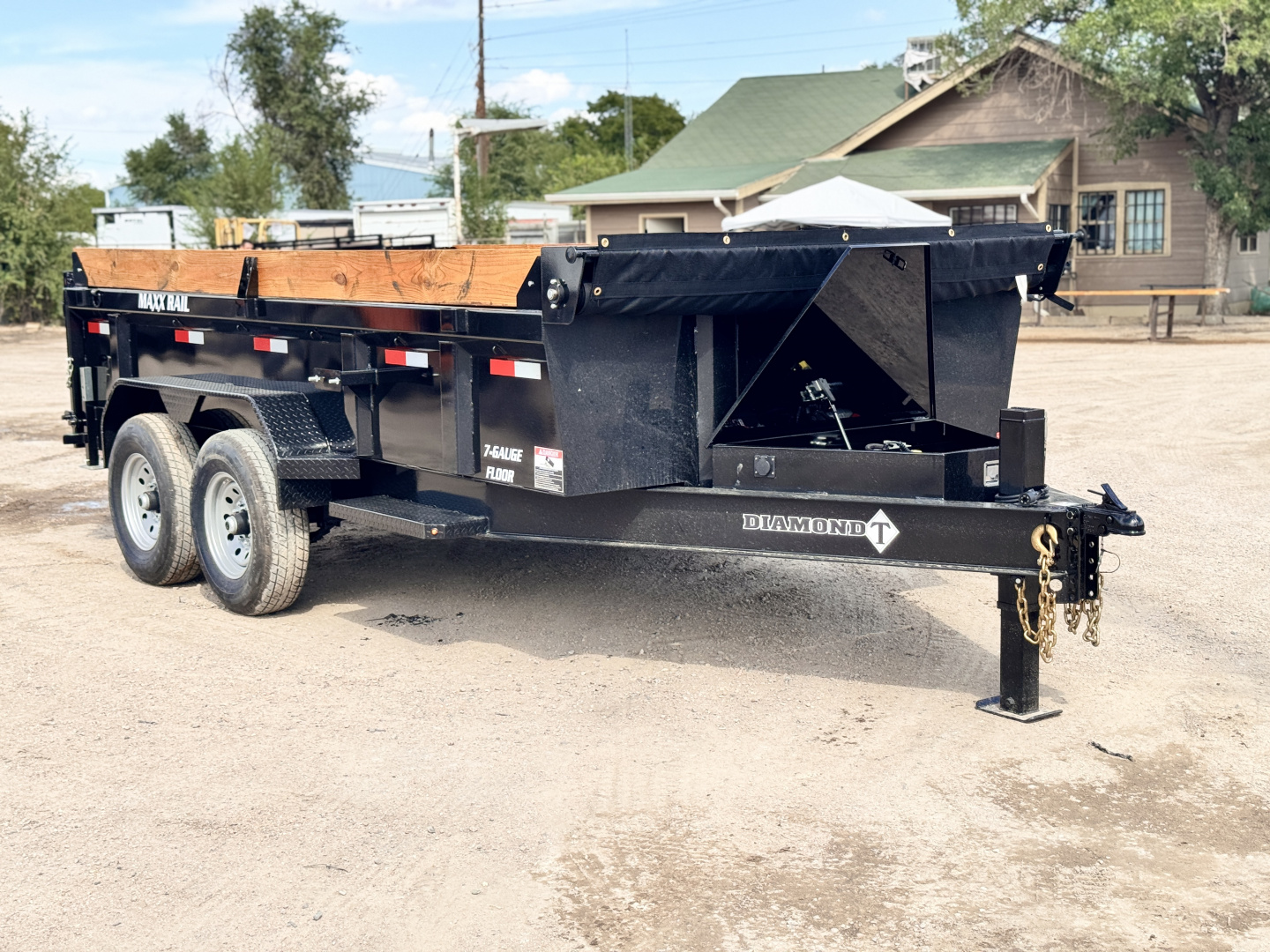 New 2025 Diamond T 7-14 Dump 7K Axles