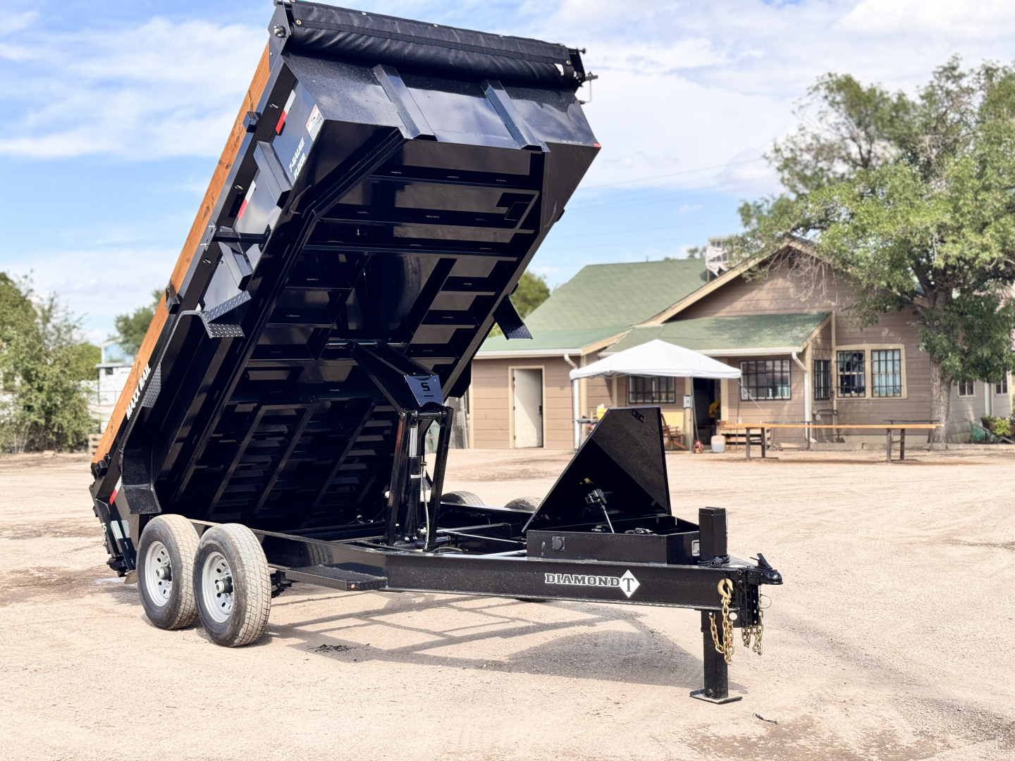 New 2025 Diamond T 7-14 Dump 7K Axles