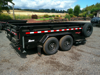 New 2026 Midsota 7x14 15.4k HD Versa Dump Trailer Scissor Lift