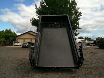 New 2026 Midsota 7x14 15.4k HD Versa Dump Trailer Scissor Lift