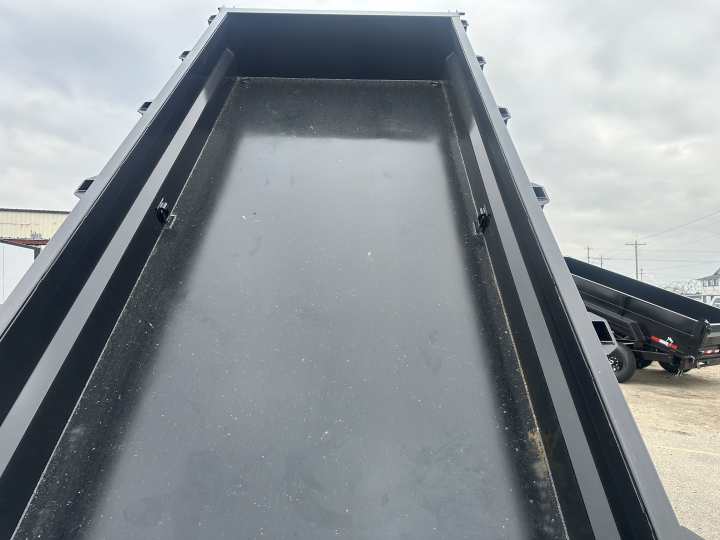 New 2026 Midsota 7x16 15.4K Scissor Lift Dump Trailer