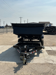 New 2026 Midsota 7x16 15.4K Scissor Lift Dump Trailer