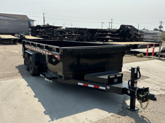 New 2026 Midsota 7x16 15.4K Scissor Lift Dump Trailer