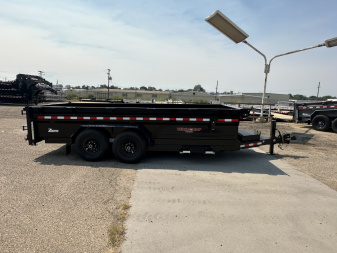 New 2026 Midsota 7x16 15.4K Scissor Lift Dump Trailer